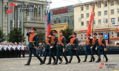 В Екатеринбурге главными участниками парада Победы стали ветераны
