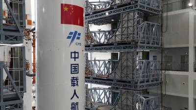 В Китае рассказали о падении ступени ракеты-носителя Long March-5B