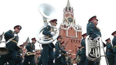 В параде Победы в Москве приняли участие 37 парадных расчетов