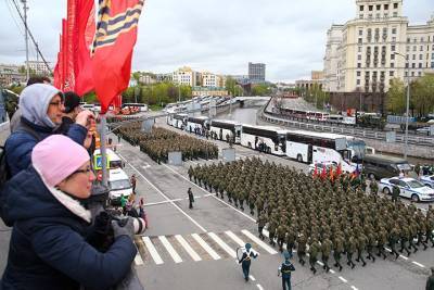 Парад в честь 76-летия Победы в Великой Отечественной войне завершился в Москве