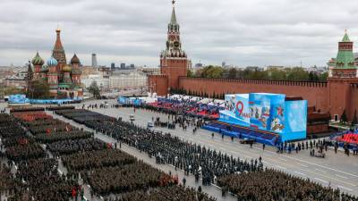 В Москве на Красной площади состоялся Парад Победы