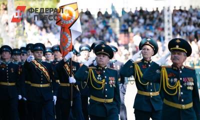 Оренбуржье празднует День Победы традиционным парадом и концертами