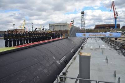 Ракетный подводный крейсер «Казань» принят в состав ВМФ