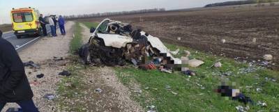 Пять человек погибли в аварии с микроавтобусом и фурой на трассе в Татарстане