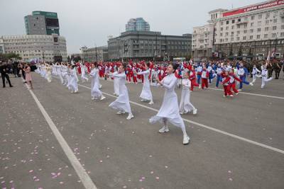В Челябинске прошел парад Победы