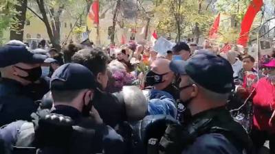 В Одессе произошли задержания за георгиевские ленты