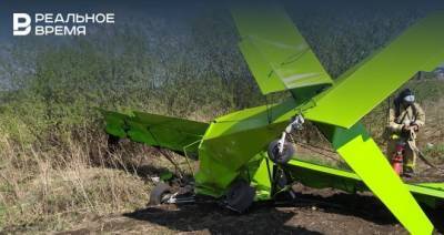 В Татарстане выясняются обстоятельства жесткой посадки легкомоторного самолета