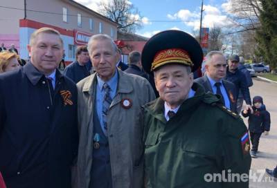Сергей Яхнюк встретил День Великой Победы в Гостилицах