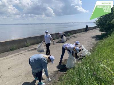 В Ульяновской области массово очистят берега Волги от мусора