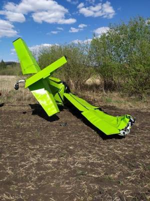 В Татарстане пара угнала самолет и разбилась на нем