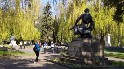 В Киеве составили протокол на "зигующего" ветеранам подростка