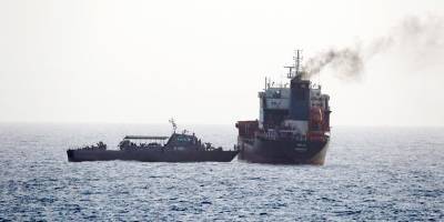 Взрыв на нефтяном танкере в Сирии