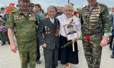 Депутат Госдумы Гусева приняла участие в параде Победы в Краснослободске