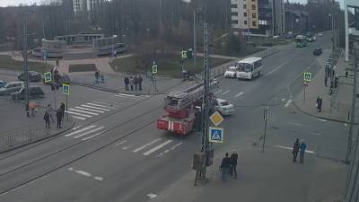 Смертельная авария с пожарной машиной в Карелии попала на видео