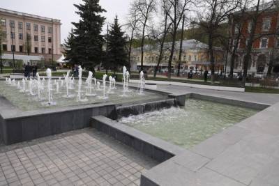 Музыкальный фонтан на площади Маркина открылся после реконструкции