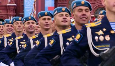 Рязанские десантники приняли участие в Параде Победы в Москве