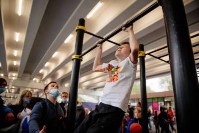В Рязани почти 200 человек приняли участие в акции «Подтянись за Победу»