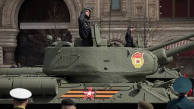 Депутаты Бундестага посетили военный парад в Москве