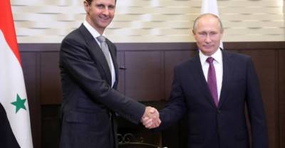 Президент Сирии поздравил россиян с Днём Великой Победы