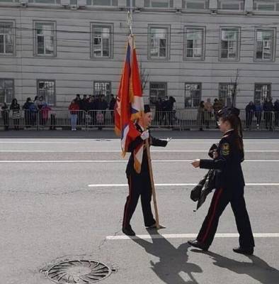 Тверской губернатор наградит потерявшую ботинок курсантку, участницу Парада