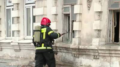 Вести. Историческое здание в центре Тамбова пострадало от пожара
