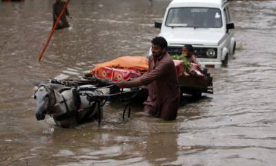 В Пакистане из-за сильных ливней погибли 10 человек