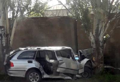 В Горловке разбилась машина с террористами «ДНР»