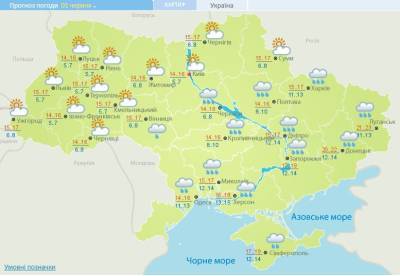 Сильные ливни и шквал: Украину накроет непогода