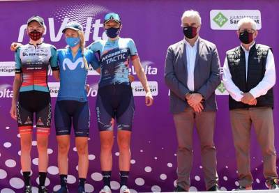 Ростовчанка завоевала бронзу международной велогонки в Испании