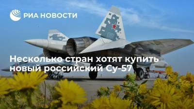 Несколько стран хотят купить новый российский Су-57