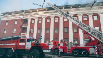 Пожар в гостинице "Северная" в Петрозаводске возник в номере люкс