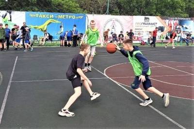 В станице Северской начался Всекубанский чемпионат по уличному баскетболу