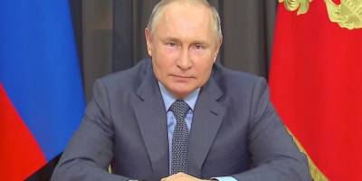 Путин обратился к участникам фестиваля "Большая перемена"