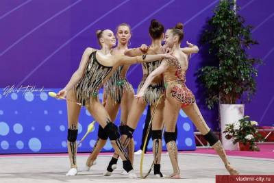 Владимирская спортсменка взяла золота на этапе Кубка мира по художественной гимнастике