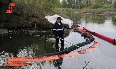 Возле красноярской ТЭЦ ликвидировали загрязнение реки