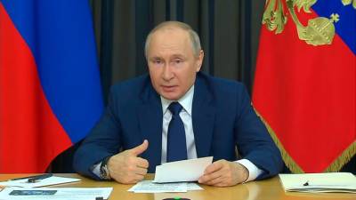 Новости на "России 24". Путин: страна постепенно выходит из эпидемии