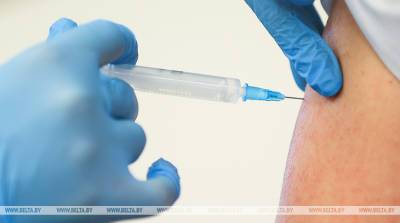 В Минской области почти 6% населения сделали первую прививку от COVID-19