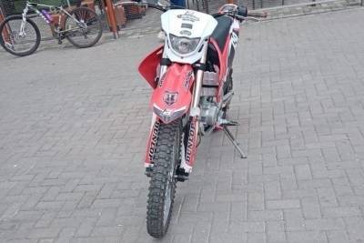 В центре Рязани остановили 16-летнего подростка на мотоцикле