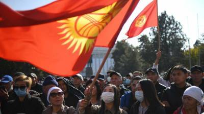 В Киргизии вновь начались акции протеста