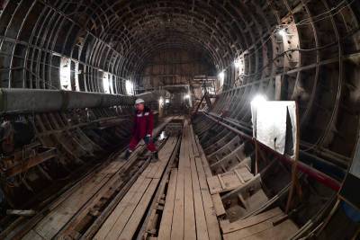 Проходка тоннелей БКЛ метро завершена на 95%