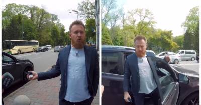 Нардеп от "Слуги народа" Камельчук угодил в скандал из-за неправильной парковки под Радой (фото, видео)