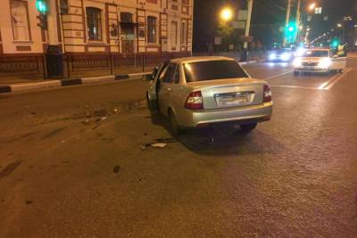 Один человек пострадал в ДТП в центре Тамбова