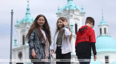 ФОТОФАКТ: "Город детства" с интерактивными и концертными площадками развернулся в центре Гродно