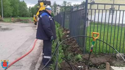 "Россети Ленэнерго" прокомментировали нарушения со стороны организации на улице Новоселов