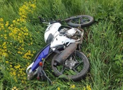 В Цильнинском районе разбился мотоциклист