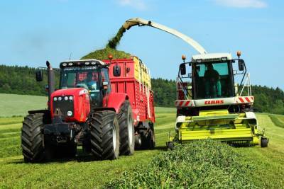 550 га травы скосили нижегородские аграрии на заготовку кормов