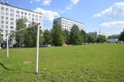 Футбольные ворота упали на ребенка в столичном районе Кунцево