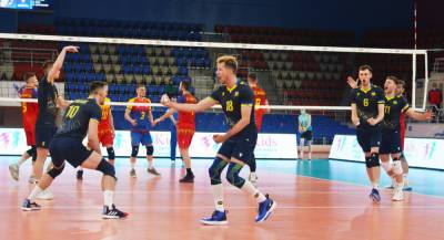 Сборная Украины по волейболу победила Румынию на старте Золотой Евролиги