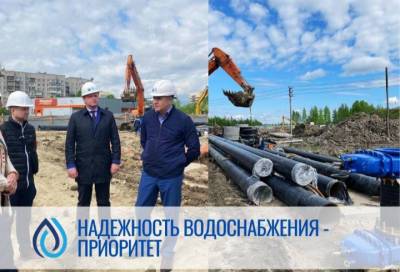 В городе Никольское реконструкцию резервуаров чистой воды завершат до конца года
