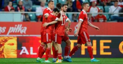 Россия и Польша сыграли вничью в контрольном матче перед Евро-2020